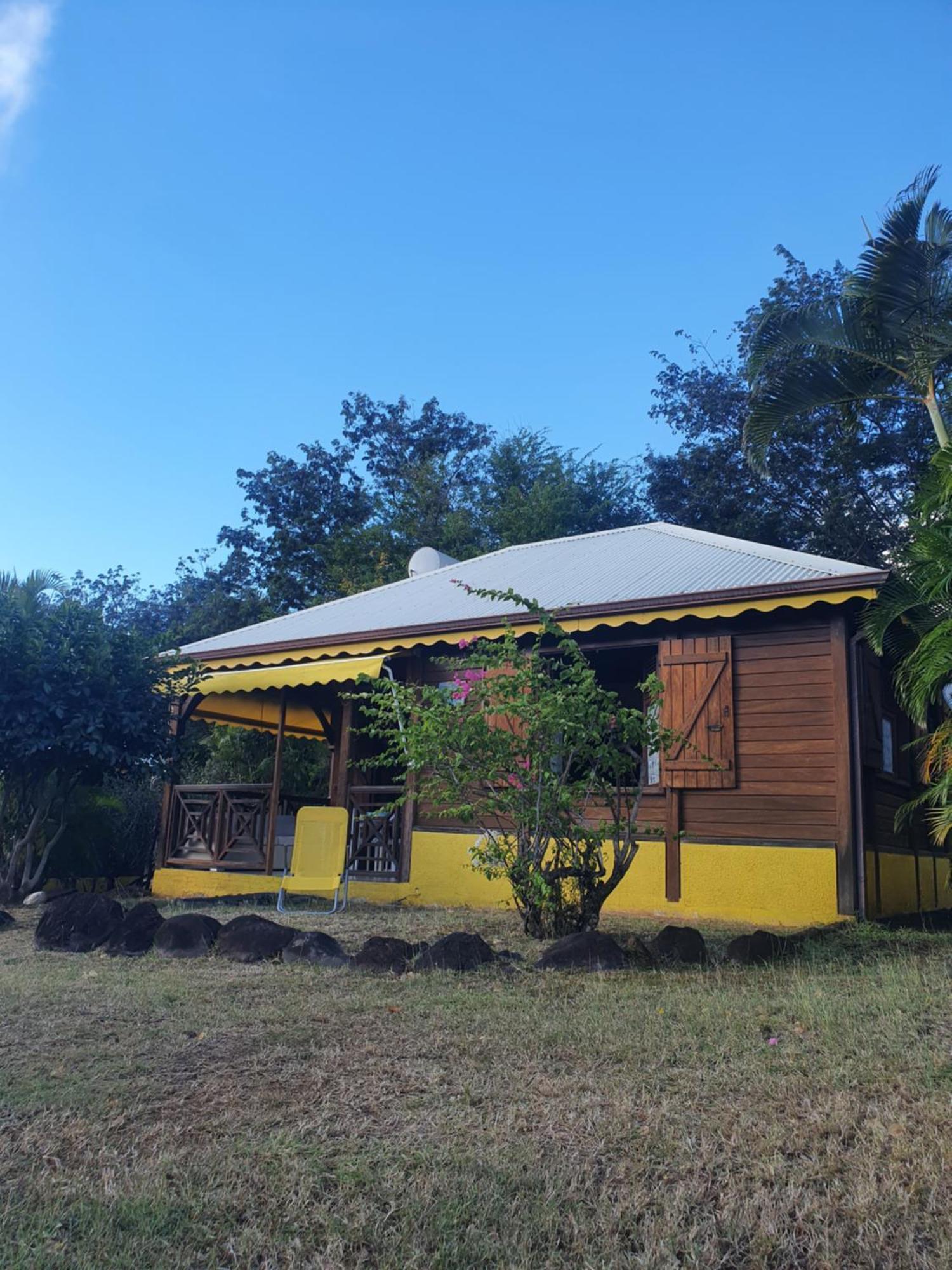 Cottage La Pointe Marine Deshaies Exterior foto